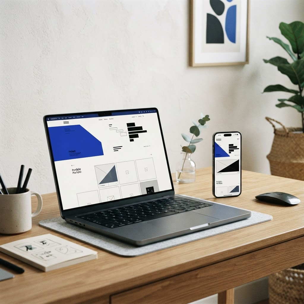 Website Visuals design preview